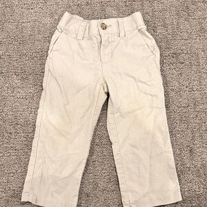 Gymboree Classic Kids Beige Chino Pants - 18-24 month